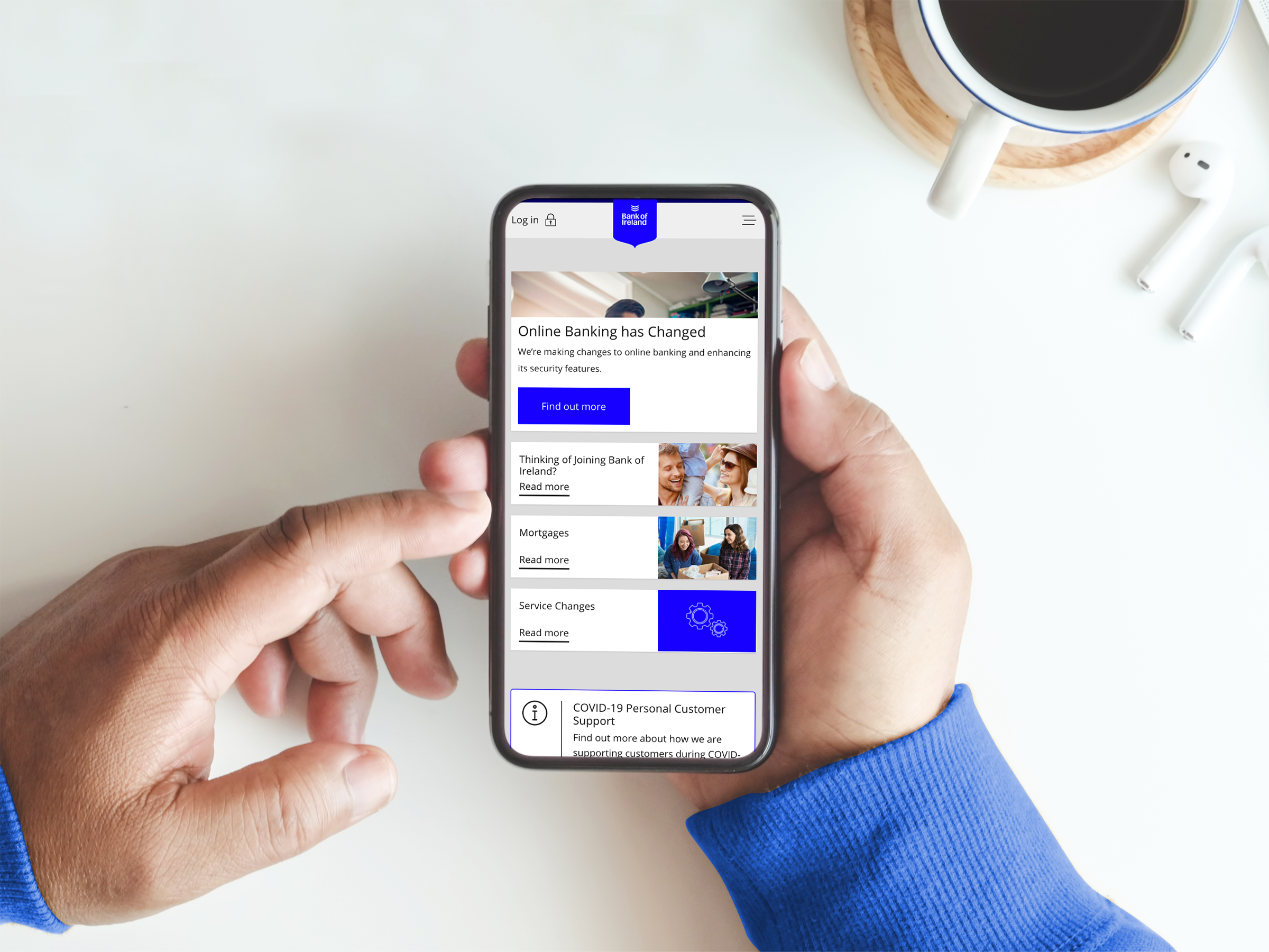 Bank of Ireland EcoSaver Mortgage digital experience